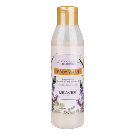 Beaver Lavender Oil and Chamomile Body Wash, Sulphate & Paraben Free, 258ml - Main Image