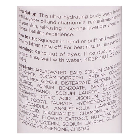 Beaver Lavender Oil and Chamomile Body Wash, Sulphate & Paraben Free, 258ml - Image 3