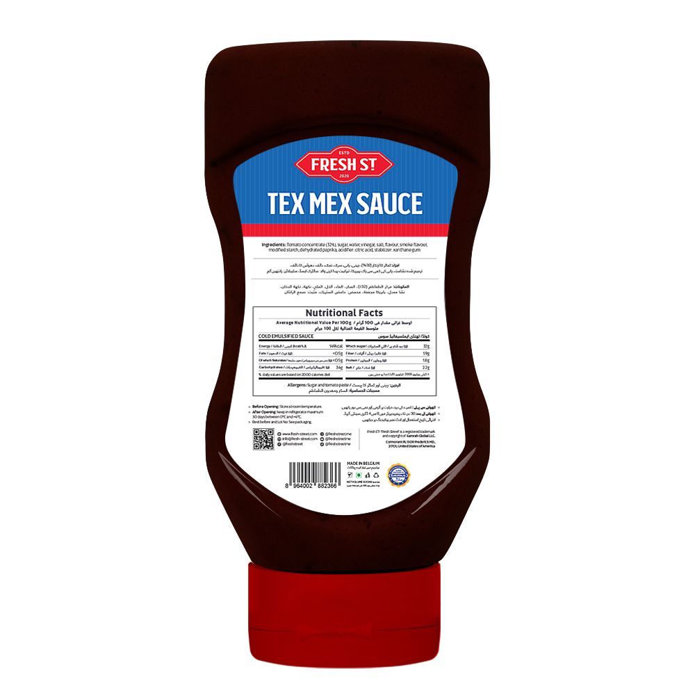 Fresh Street Tex Mex Sauce Squeeze, 500ml - Image 2