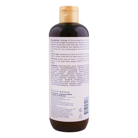 Beaver Luxliss Argan Oil Renewing & Moisturizing Body Wash, 500ml - Image 2