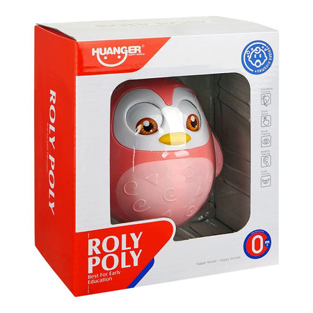 Huanger Penguin Roly Poly, For 0m+, Pink, HE0202 - Main Image