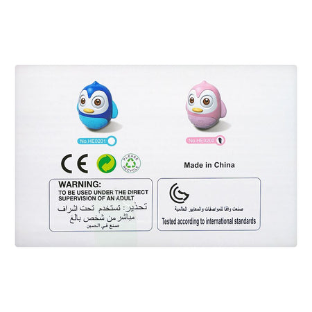 Huanger Penguin Roly Poly, For 0m+, Pink, HE0202 - Image 3
