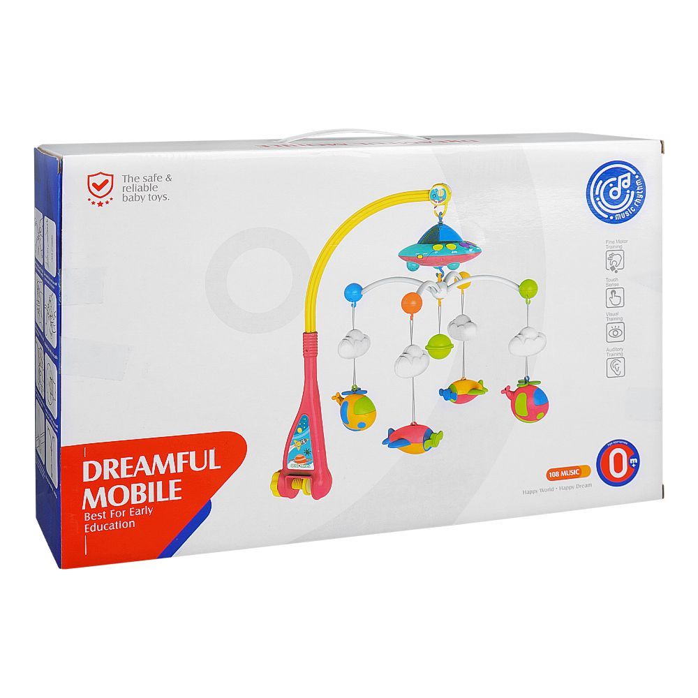 Huanger Dreamful Bed Ring With Projector Light & Music, For 0m+, HE0304 - Main Image
