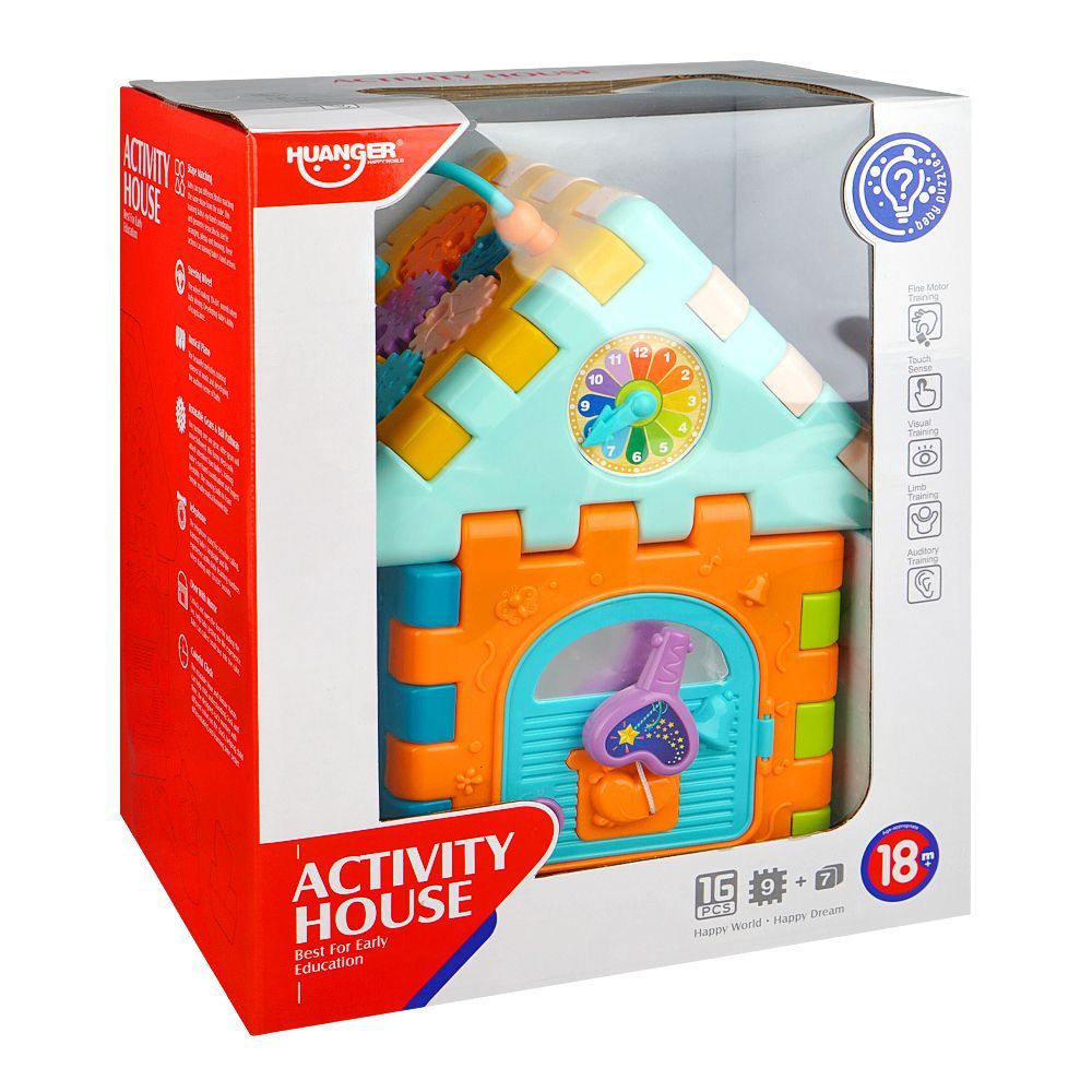 Huanger Activity House With Light & Music, For 18m+, HE0528 - Main Image