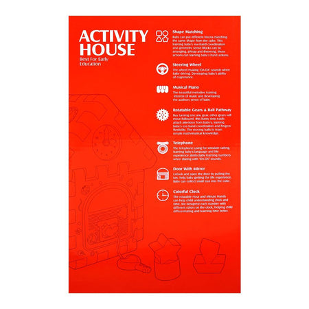 Huanger Activity House With Light & Music, For 18m+, HE0528 - Image 4