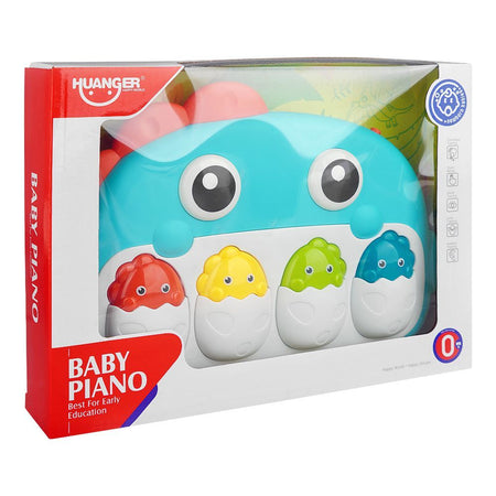 Huanger Dinosaur Baby Piano With Light & Music, For 0m+, HE0644 - Main Image