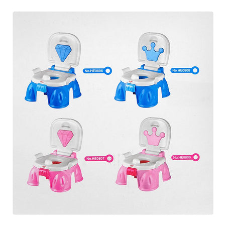 Huanger Toilet Training Chair With Music, For 18m+ Children, Pink, HE0807 - Image 6