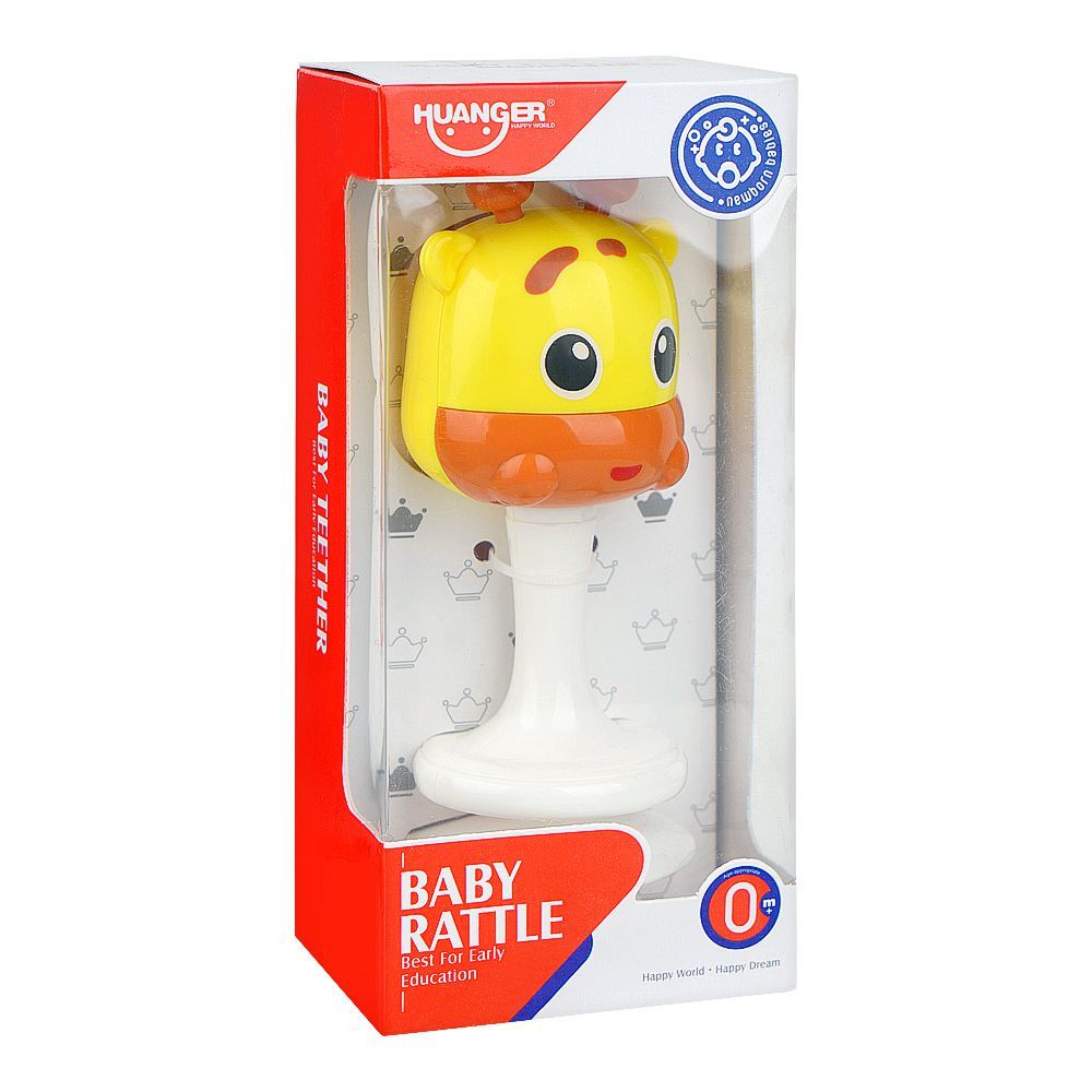 Huanger Baby Rattle With Silicone Sucker, For 0m+, HE8044 - Main Image