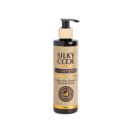 Silky Cool Keratin & Pro-Vitamin B5 Conditioner, Sulfate Free, For Shiny & Smooth Hair, 250ml - Main Image