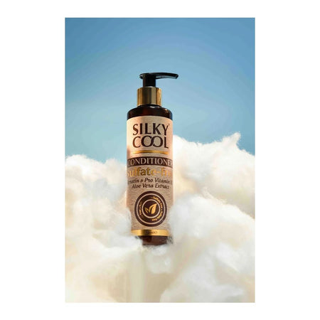 Silky Cool Keratin & Pro-Vitamin B5 Conditioner, Sulfate Free, For Shiny & Smooth Hair, 250ml - Image 4