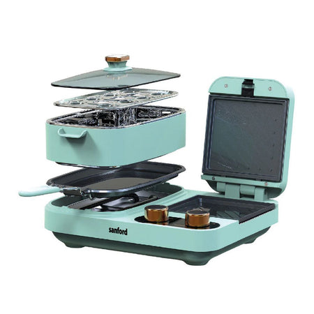 Sanford 5in1 Breakfast Maker, 1300W, SF-9953SM - Image 2