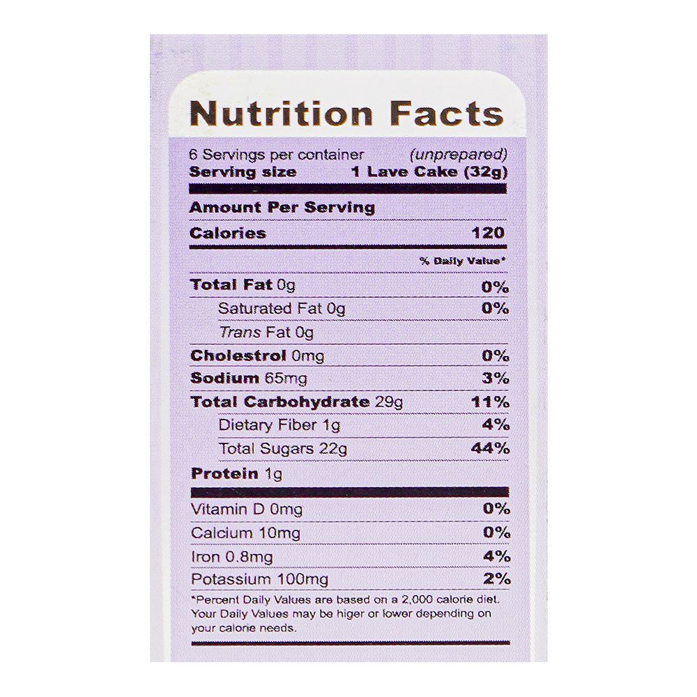 Bakersfield Mixed Molten Lava Cake, 205g - Image 5