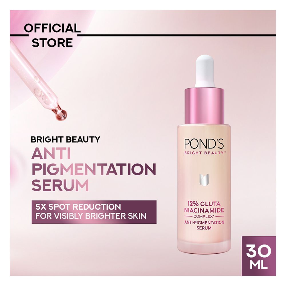 Pond's Bright Beauty 12% Gluta Niacinamide Anti Pigmentation Serum, 30ml - Main Image