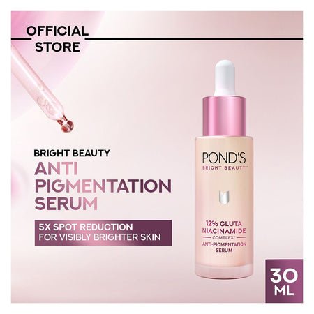 Pond's Bright Beauty 12% Gluta Niacinamide Anti Pigmentation Serum, 30ml - Main Image