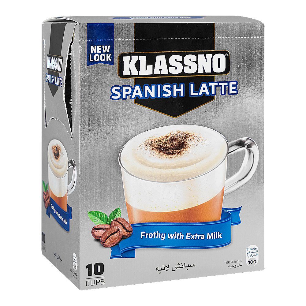 Klassno Spanish Latte Frothy With Extra Milk Coffee, 20g - Main Image