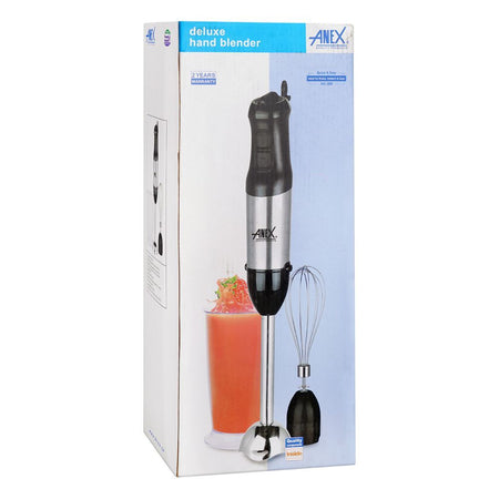 Anex Deluxe Hand Blender, 500W, Black, AG-208 - Image 2