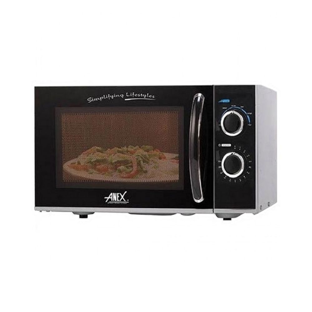 Anex Deluxe Microwave Oven, 700W, Black, AG-9028 - Main Image