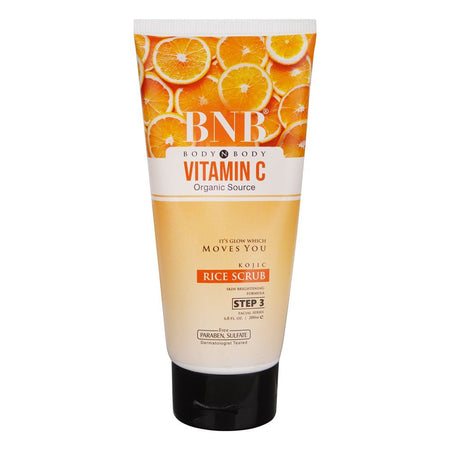 BNB Organic Source Vitamin C Rice Scrub, 200ml - Main Image