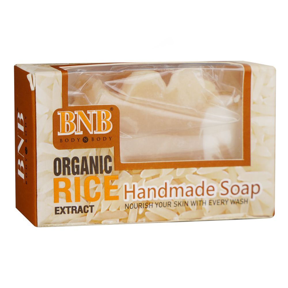 BNB Organic Rice Extract Handmade Soap, 110g - Main Image