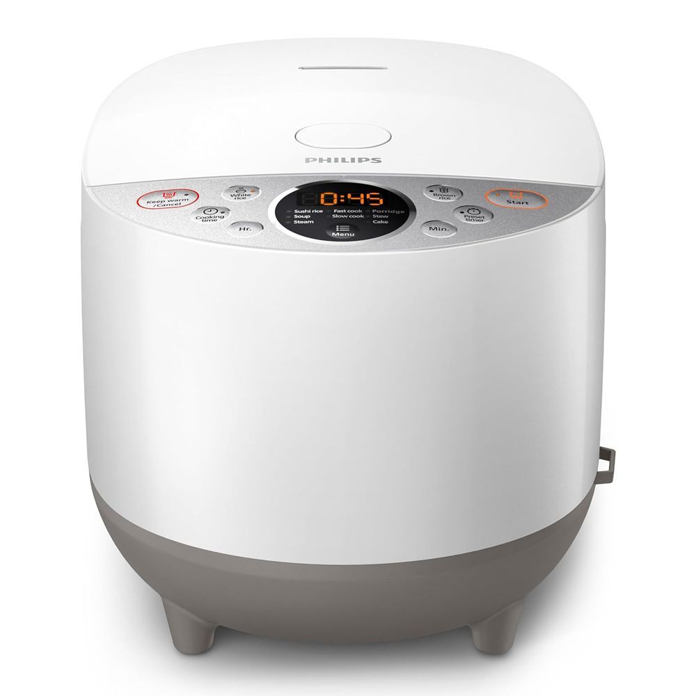 Philips 3000 Series Digital Rice Cooker, 1800ml Capacity, HD4515/55 - Main Image
