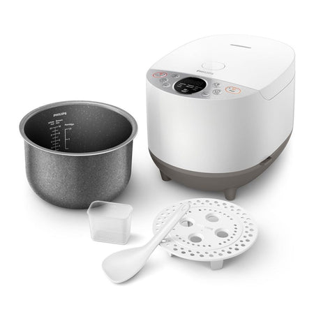 Philips 3000 Series Digital Rice Cooker, 1800ml Capacity, HD4515/55 - Image 3