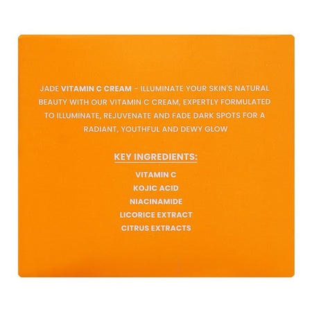 Jade Vitamin C Glowing Cream With Kojic Acid, 50ml - Image 2