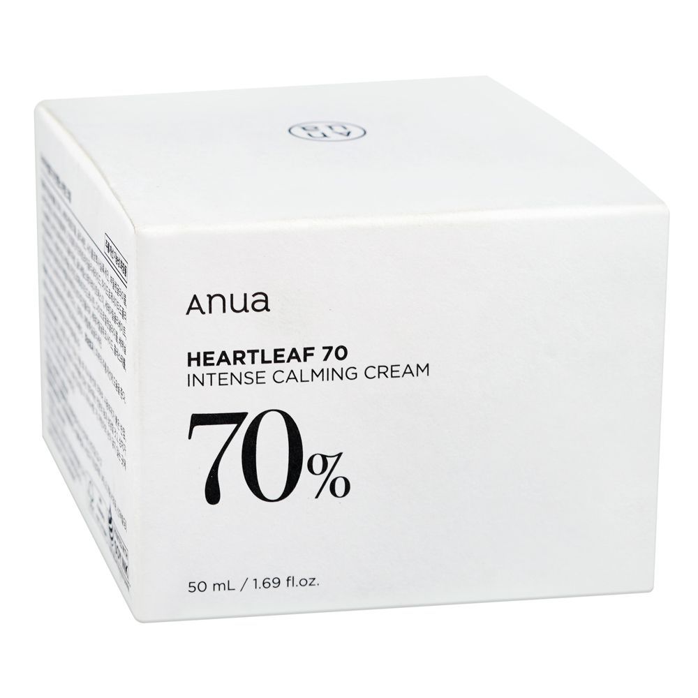 Anua Heartleaf 70% Intense Calming Cream, 50ml - Image 2