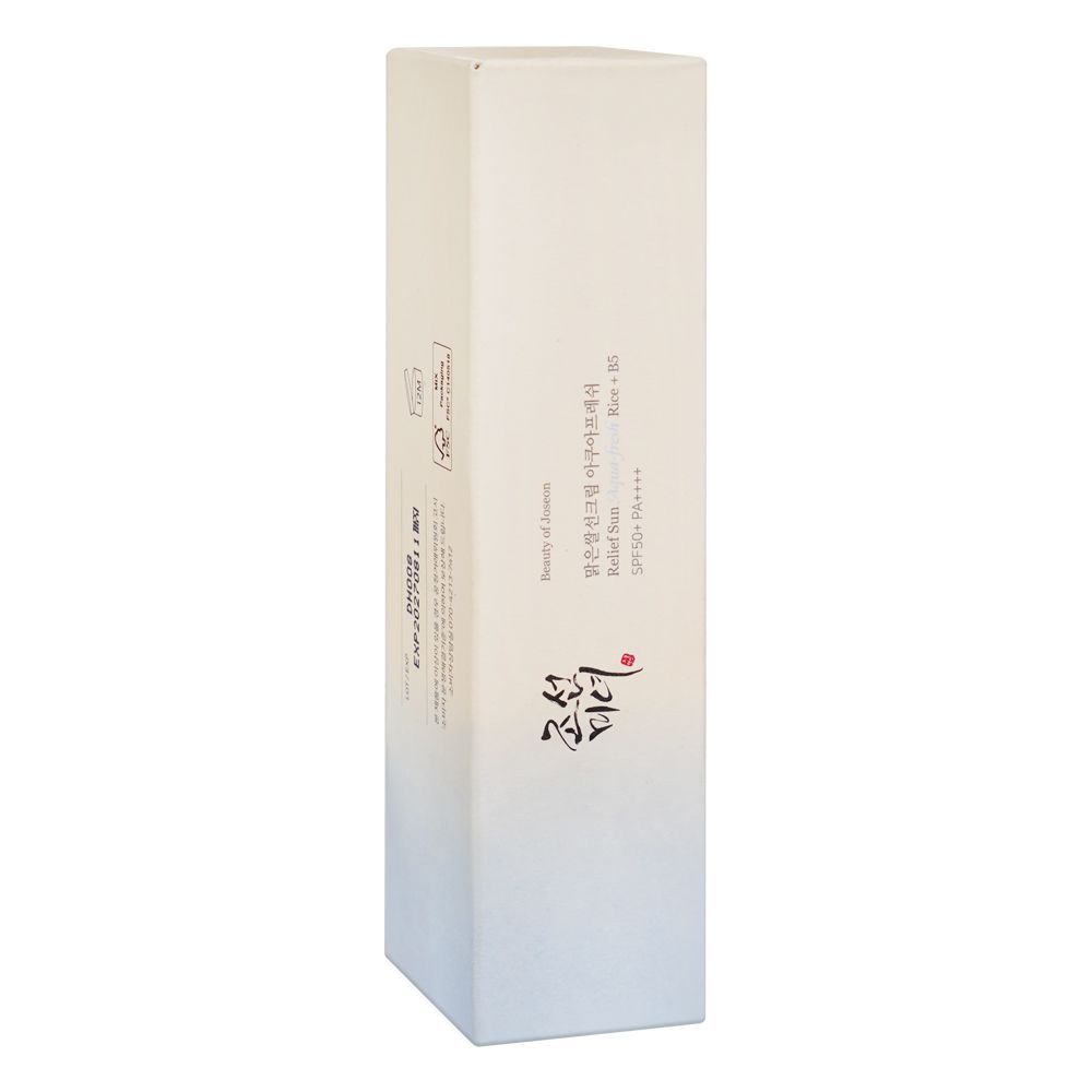 Beauty Of Joseon Relief Sun Aqua Fresh Sunscreen With Rice + B5, SPF50+, PA++++, 50ml - Main Image