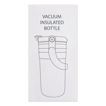 AJF Stainless Steel Vacuum Insulated Tumbler Bottle - Hot/Cold Travel Mug with Lid & Straw, 900ml, Orange, SUS 304 - Image 5