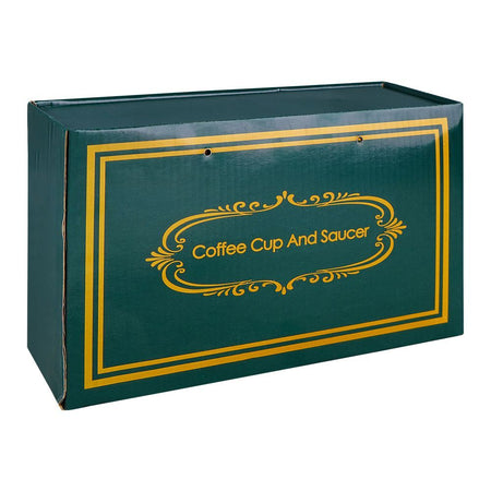 AJF Coffee Cup & Saucer with Electric Heating Pad, 350ml, Green - Image 2
