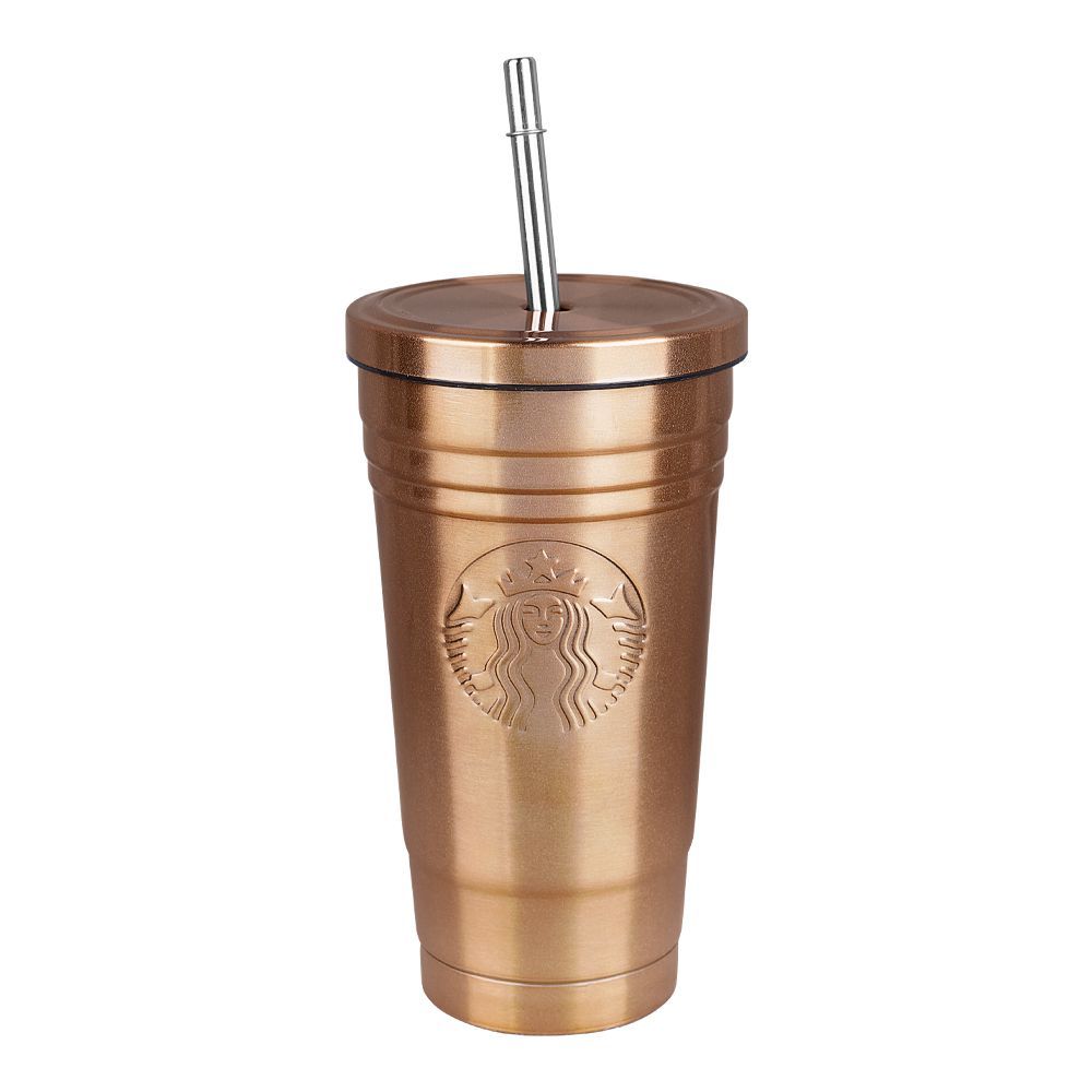 AJF Starbuck Reserve Stainless Steel Tumbler, 473ml,Copper - Main Image