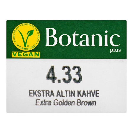 Okay Professionnel Botanic Plus Hair Color, Hair Dye Cream, 60ml, 4.33 Extra Golden Brown - Image 6