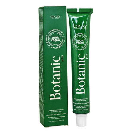 Okay Professionnel Botanic Plus Hair Color, Hair Dye Cream, 60ml, 5.71 Ash Light Brown - Main Image