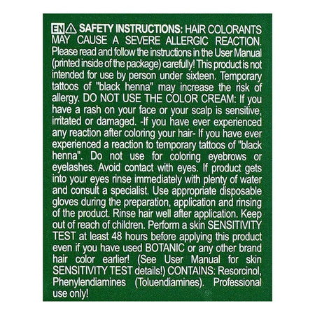 Okay Professionnel Botanic Plus Hair Color, Hair Dye Cream, 60ml, 5.71 Ash Light Brown - Image 4