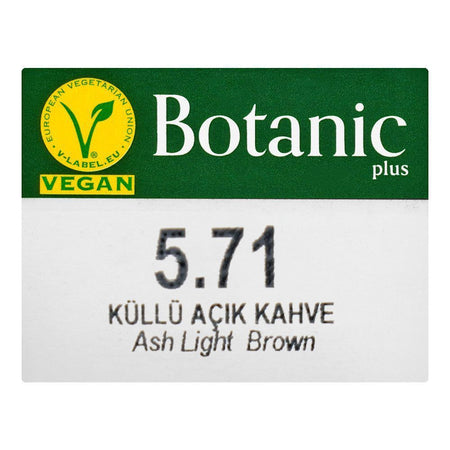 Okay Professionnel Botanic Plus Hair Color, Hair Dye Cream, 60ml, 5.71 Ash Light Brown - Image 6