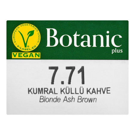 Okay Professionnel Botanic Plus Hair Color, Hair Dye Cream, 60ml, 7.71 Blonde Ash Brown - Image 6