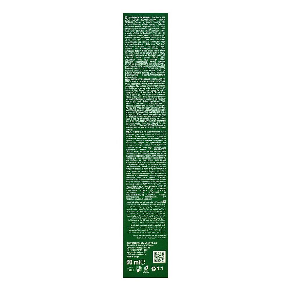 Okay Professionnel Botanic Plus Hair Color, Hair Dye Cream, 60ml, 9.11 Very Light Blonde Intense Ash - Image 3