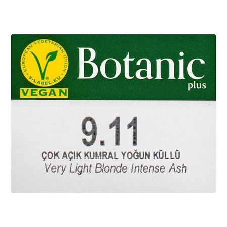 Okay Professionnel Botanic Plus Hair Color, Hair Dye Cream, 60ml, 9.11 Very Light Blonde Intense Ash - Image 6