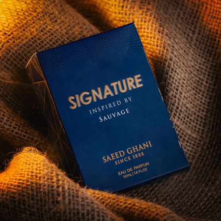 Saeed Ghani Signature Perfume Inspired By Sauvage, Eau de Parfum, For Men, 50ml Image 2