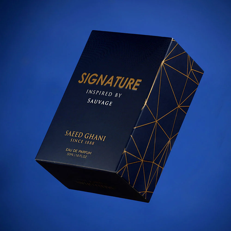 Saeed Ghani Signature Perfume Inspired By Sauvage, Eau de Parfum, For Men, 50ml Image 3