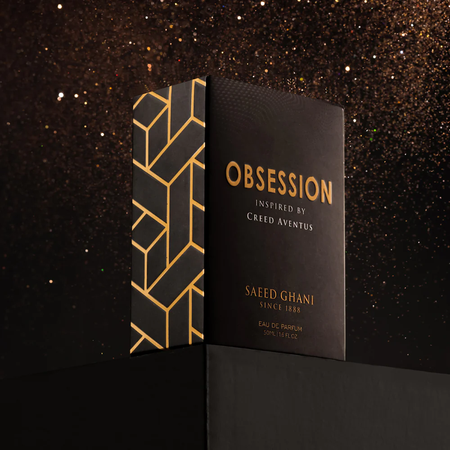 Saeed Ghani Obsession Perfume Inspired By Creed Aventus, Eau de Parfum, For Men, 50ml Image 2