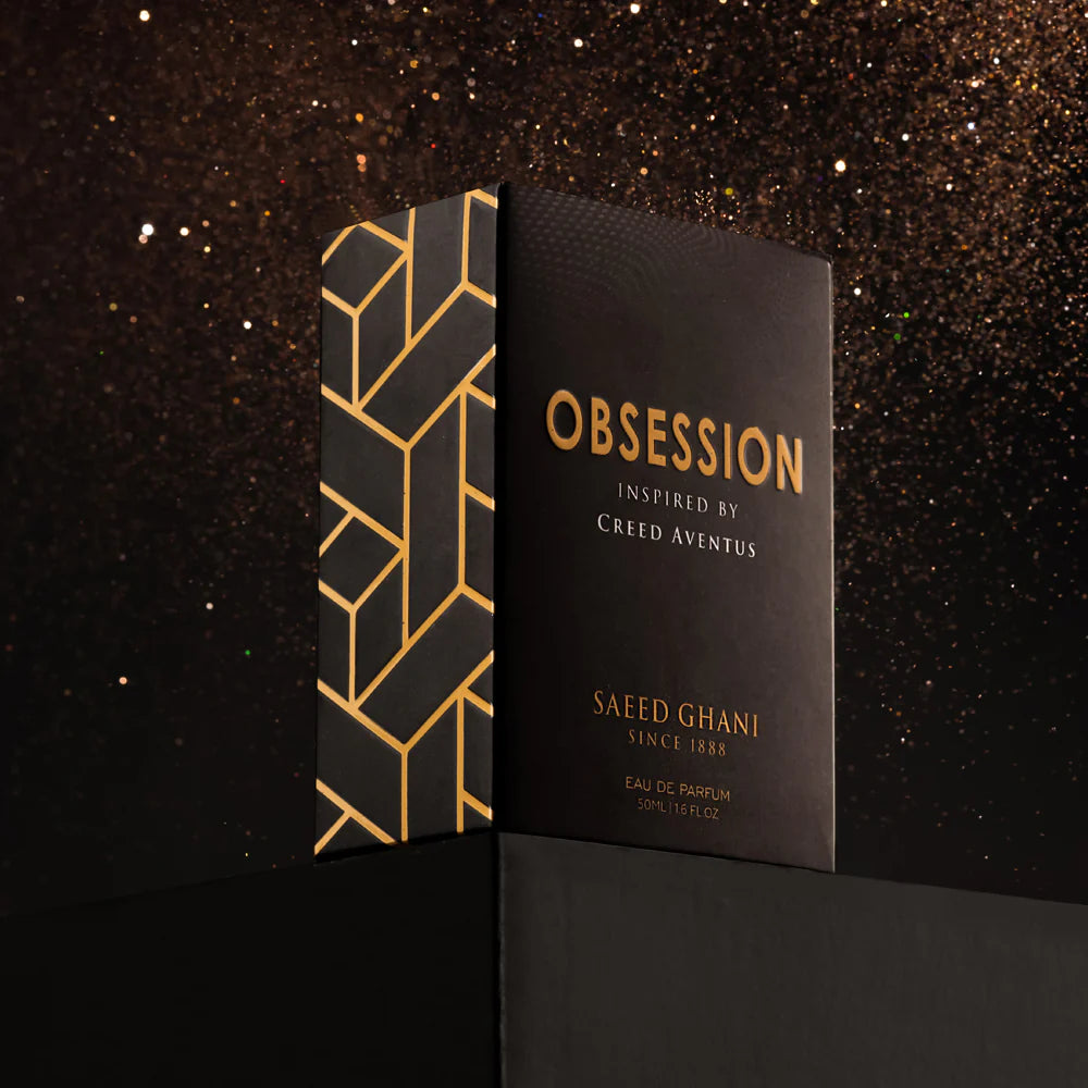 Saeed Ghani Obsession Perfume Inspired By Creed Aventus, Eau de Parfum, For Men, 50ml - Image 2