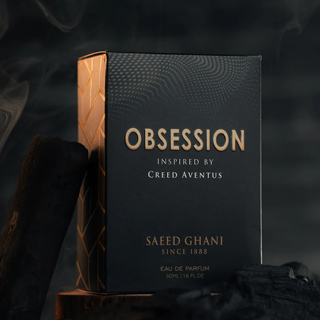 Saeed Ghani Obsession Perfume Inspired By Creed Aventus, Eau de Parfum, For Men, 50ml Image 3