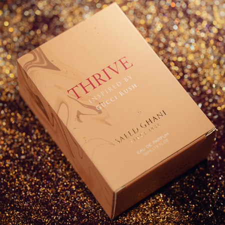 Saeed Ghani Thrive Perfume Inspired By Gucci Rush, For Women, 50ml Image 2