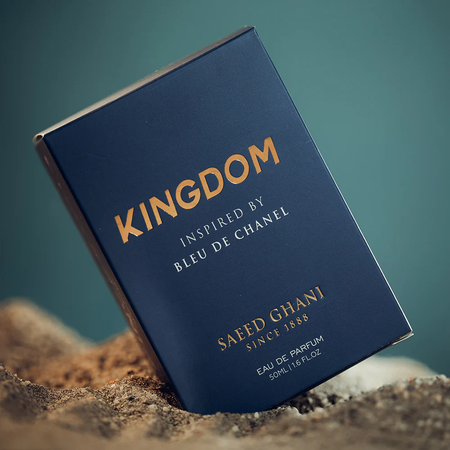 Saeed Ghani Kingdom Perfume Inspired By Bleu DE Chanel, Eau de Parfum, For Men, 50ml Image 2