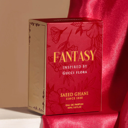 Saeed Ghani Fantasy Perfume Inspired By Gucci Flora, Eau de Parfum, For Women, 50ml Image 2