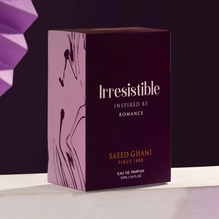 Saeed Ghani Irresistible Perfume Inspired By Romance, Eau de Parfum, For Women, 50ml Image 2