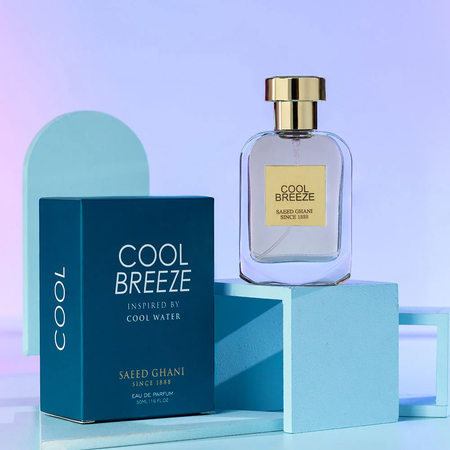 Saeed Ghani Cool Breeze Perfume Inspired By Cool Water, Eau de Parfum, For Men, 50ml Image 2