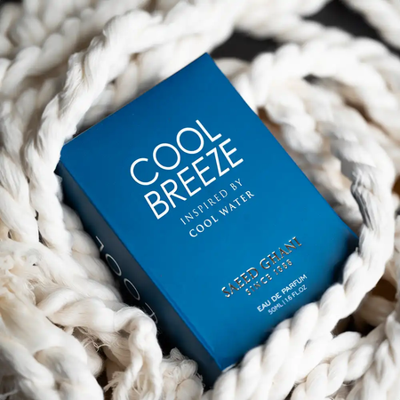 Saeed Ghani Cool Breeze Perfume Inspired By Cool Water, Eau de Parfum, For Men, 50ml Image 4