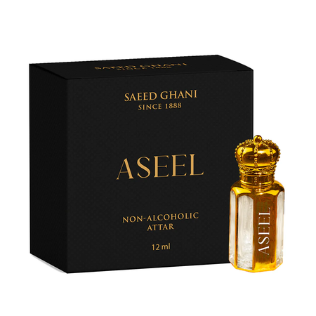Saeed Ghani Aseel Attar, For Men, 12ml Image 3